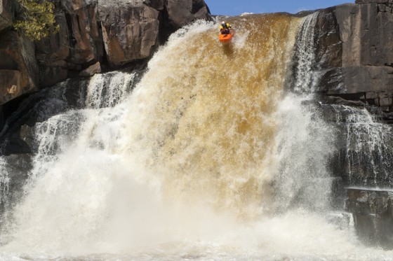 Kayaking, Waterfalls, Extreme Sport, Tyler Curtis.