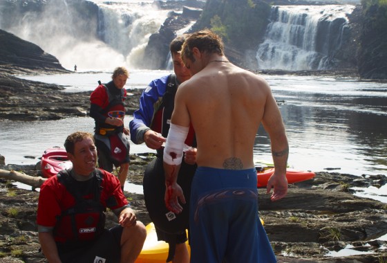 Tyler Curtis, Canada, Steve Fisher, Accident, Kayaking Injury