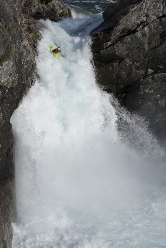 Steve Fisher, Nose Breaker, Waterfall in Norway